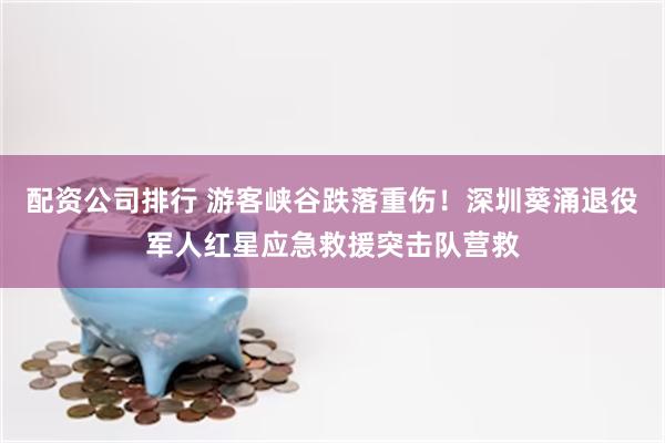 配资公司排行 游客峡谷跌落重伤!深圳葵涌退役军人红星应急救援突击队营救
