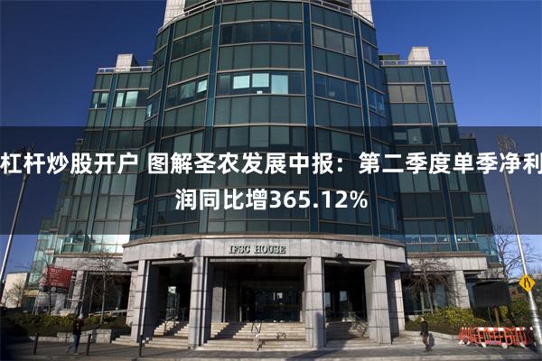 杠杆炒股开户 图解圣农发展中报：第二季度单季净利润同比增365.12%
