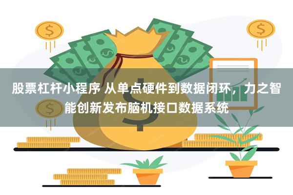 股票杠杆小程序 从单点硬件到数据闭环，力之智能创新发布脑机接口数据系统