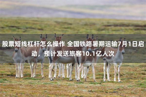 股票短线杠杆怎么操作 全国铁路暑期运输7月1日启动，预计发送旅客10.1亿人次