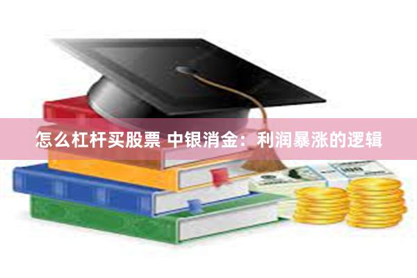 怎么杠杆买股票 中银消金：利润暴涨的逻辑